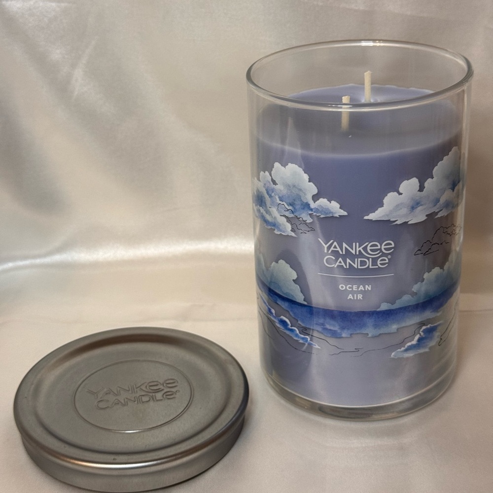 NEW 20 Oz Yankee Candle Ocean Air  Signature Large Tumbler